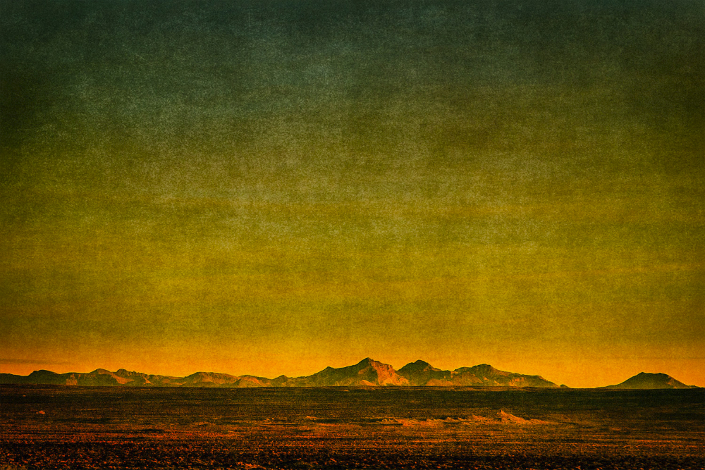 trona pinnacles rocks dusk fine art landscape sunset